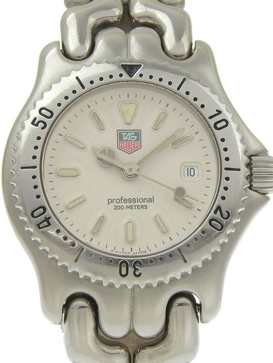 TAG HEUER cell Watches S99.015 WhiteDial Stainless Steel Quartz Analog dis... main image 10
